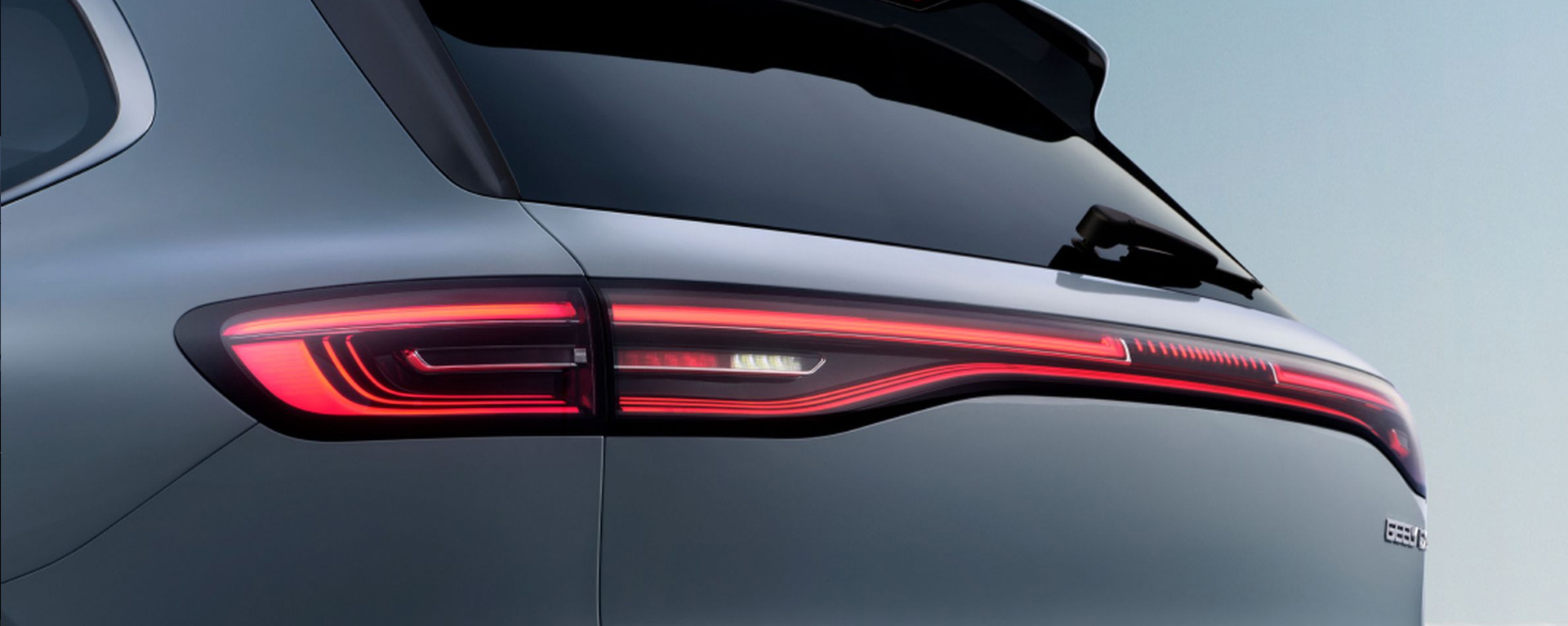 LED tail lights of the Geely EX5